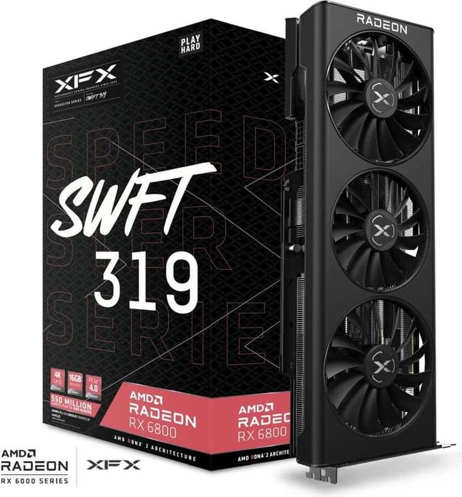 Produktbild XFX RX 6800 SWFT319 Core (16 GB)