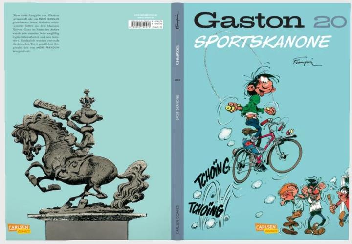 Produktbild Gaston Neuedition 20: Sportskanone (Deutsch, André Franquin, 2019)