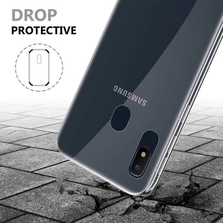 Produktbild Cadorabo TPU 360 Grad Case Cover (Samsung Galaxy A20e, Samsung Galaxy A10e)