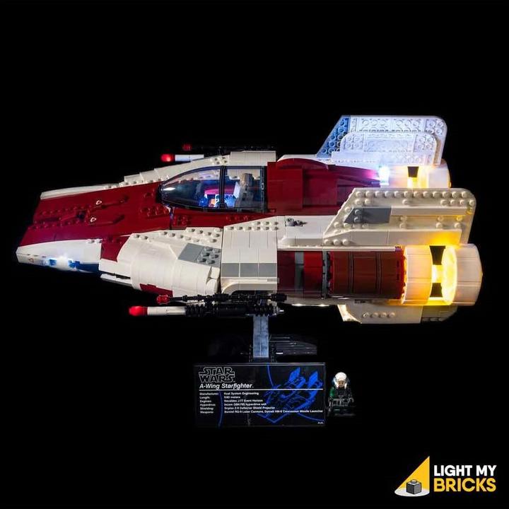 Produktbild Light my bricks LED Licht Set für LEGO Star Wars UCS A-Wing Starfighter