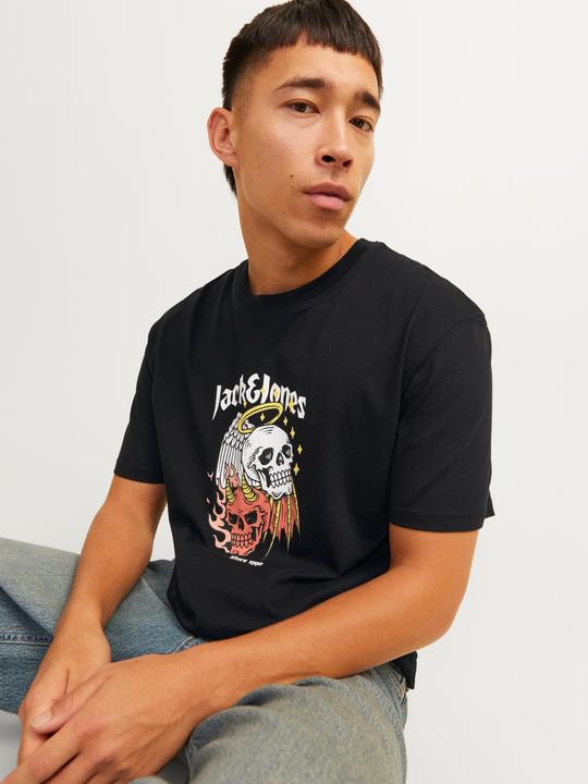 Immagine prodotto Jack & Jones Jorseven Skull Tee Ss Crew Neck Sn (XS)