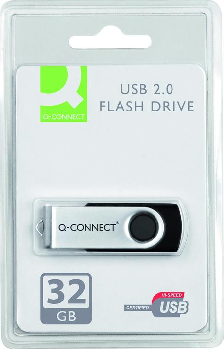 Produktbild Q-Connect Flash Drive (32 GB, USB 2.0, USB-A)