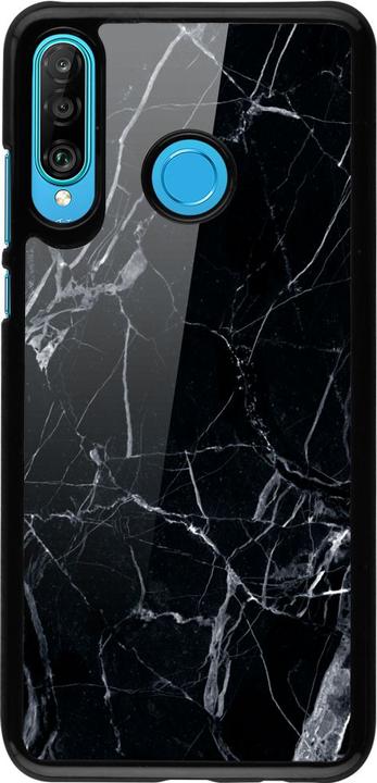 Actual product image PhoneLook Cover Marble Black 01 (Huawei P30 Lite)