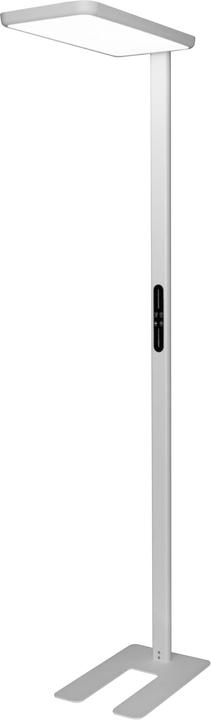 Luxula LED office floor lamp, up/down, white (7000 lm)