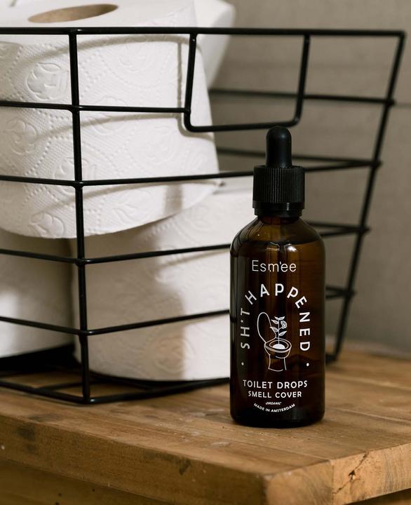 Actual product image Esmée Toilet Drops - Smell Cover Sh*t Happened