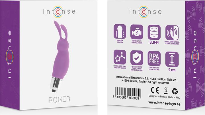 Actual product image Intense Roger Rabbit" Mini Vibrator