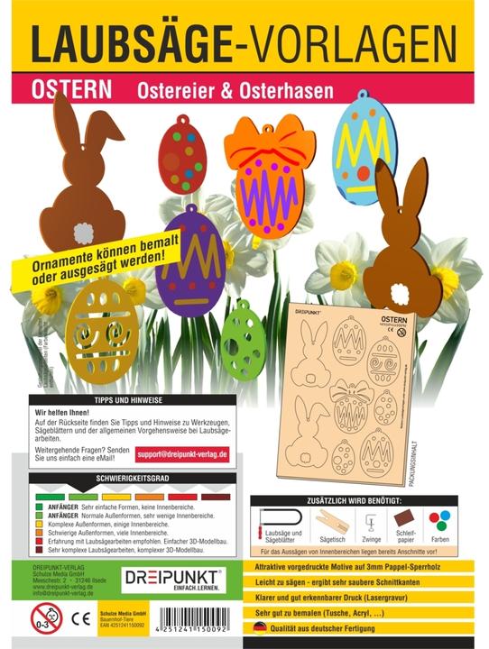 Produktbild Laubsäge-Vorlagen Ostern