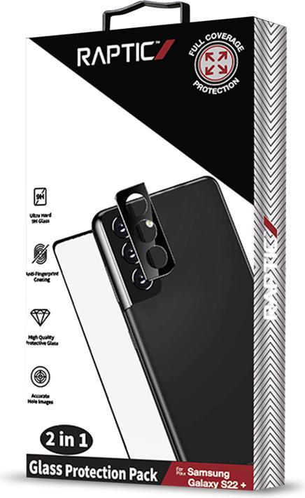 Immagine prodotto X-Doria Raptic Glass Protection Pack - Vetro temperato + Cover per Samsung Galaxy S22 + (1 Pezzo/i, Samsung Galaxy S22+)
