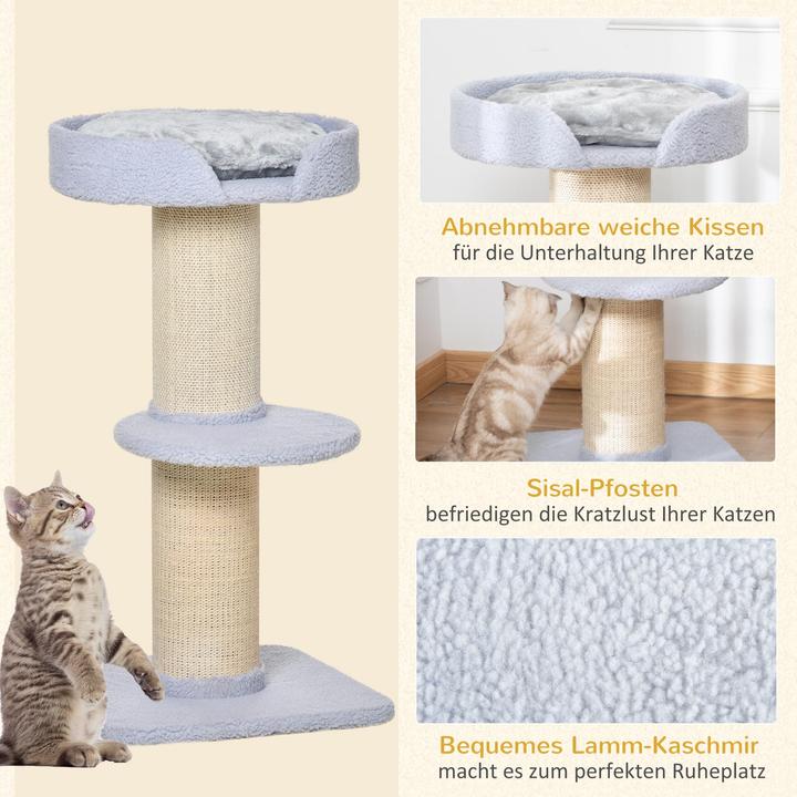 Actual product image Jamb Cat tree (91 cm, Light blue)