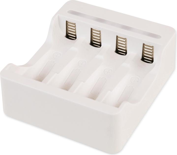 Produktbild Ansmann Ladegerät Basic IV inkl. 4 x AA 1300mAh Akku (1 Stk., AA, 1300 mAh, Akku)