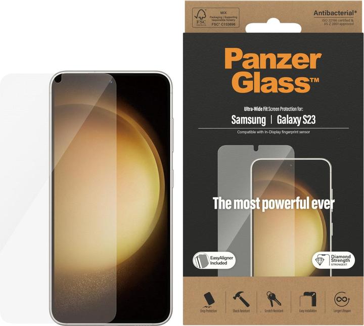 Produktbild PanzerGlass Ultra Wide (1 Stück, Samsung Galaxy S23)