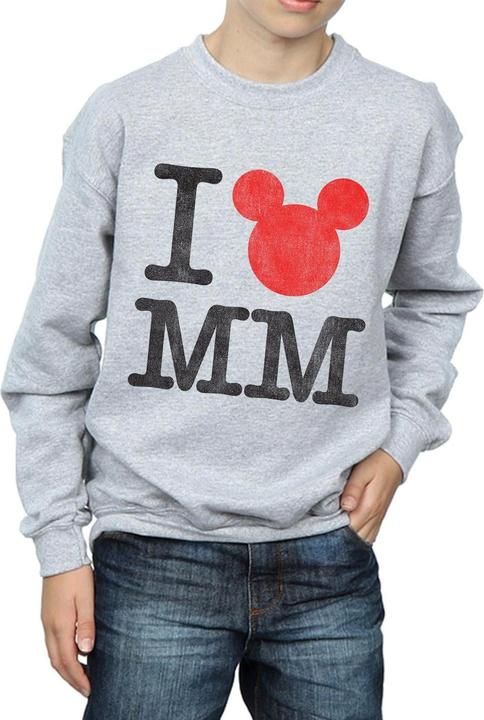 Image du produit Disney - Sweat MICKEY MOUSE LOVE MICKEY - Garçon (140, 146)