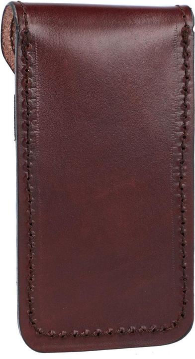 Image du produit Mika Porte-plume pour 4 stylos, cuir de selle, marron