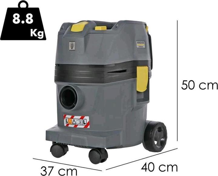 Image du produit Kärcher Professional Aspirateur eau et poussières sur accumulateur, 22/1 Ap Bp L, fonctionnement sur (Aspirateur eau et poussière)