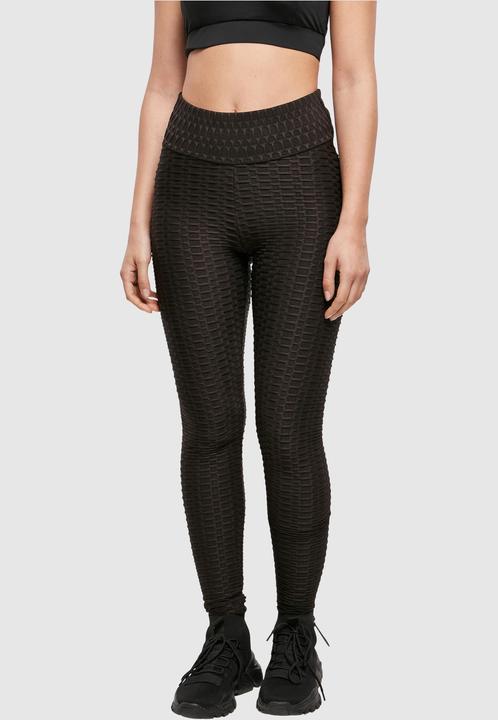 Actual product image Urban Classics Ladies High Waist Honeycomb Leggings - 16533 (M)