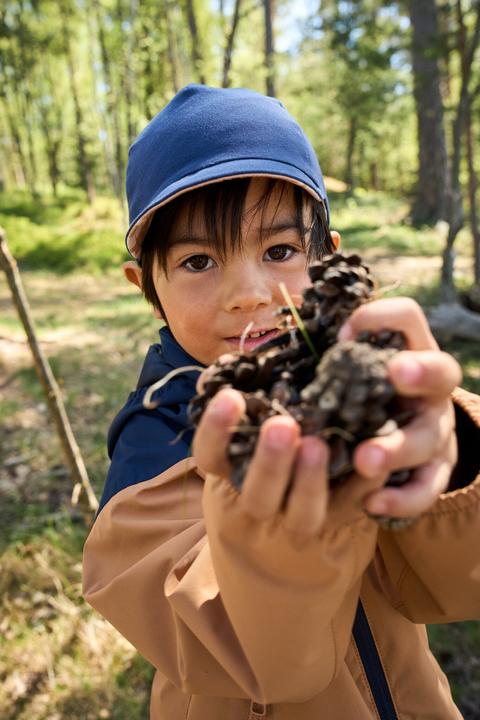 Produktbild Reima tec Kinder Regenjacke Tuulela Peanut Brown (122)