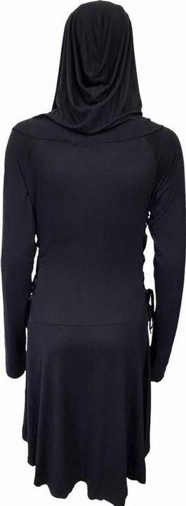 Produktbild Spiral Black Widow Kleid mit Kapuze (M)