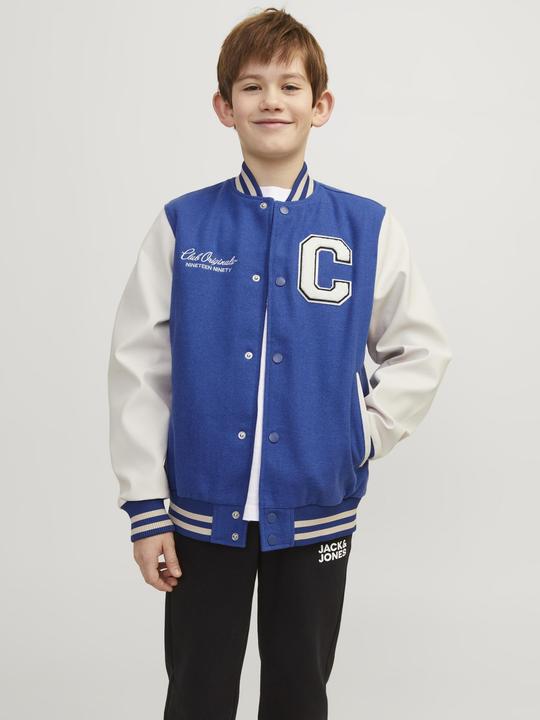 Actual product image Jack & Jones Boys Wool Mix Bomber Jacket (176)