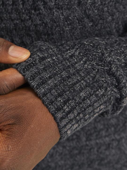 Produktbild Jack & Jones Einfarbig Strickpullover mit Rundhals Strickpullover mit Rundhals (XS)