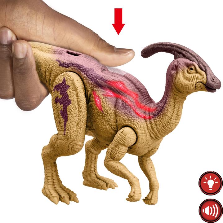 Produktbild Jurassic World Wild Roar - Parasaurolophus