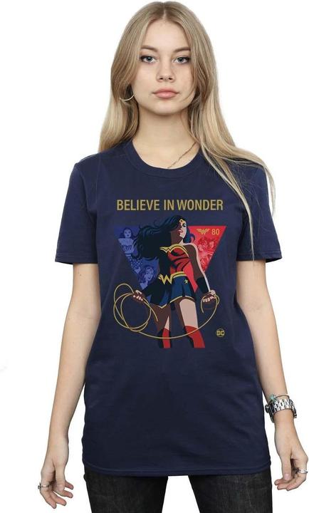 Produktbild Wonder Woman 80th Anniversary Believe In Wonder Pose TShirt (L)