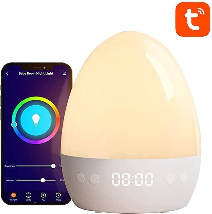 Actual product image Gosund WiFi RGBW 16M LB2S Tuya smart night light