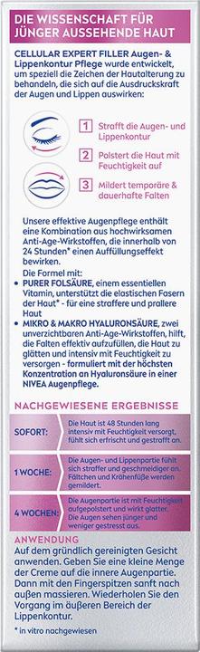 Produktbild NIVEA Cellular Expert Filler (Crème, 15 ml, Tag + Nacht)