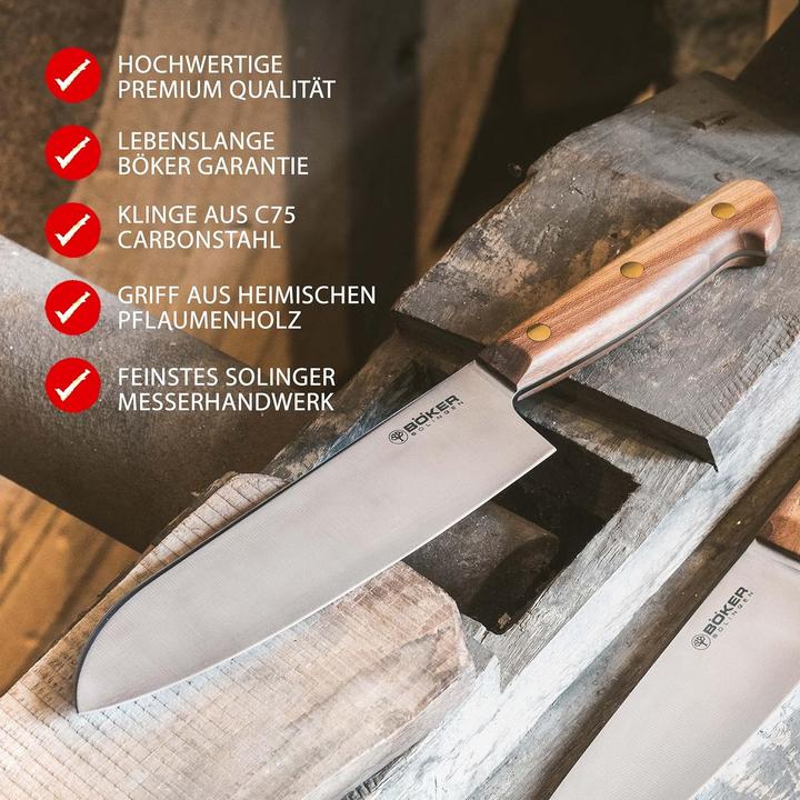 Actual product image Böker Cottage Craft Santoku (16.30 cm)