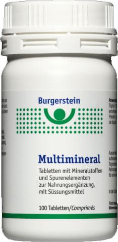 Produktbild Burgerstein Multimineral (100 Stück, Tabletten, 62 g)