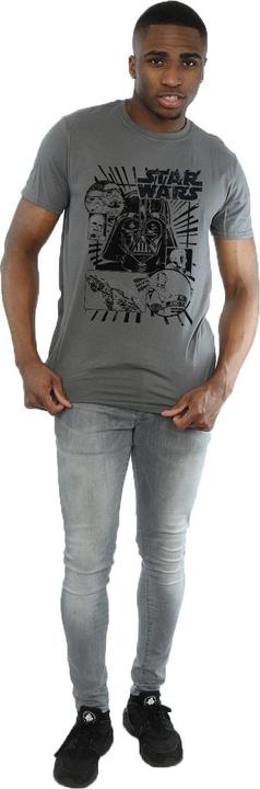 Produktbild Star Wars Darth Vader Montage TShirt (S)