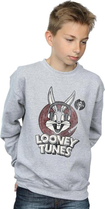Immagine prodotto Looney Tunes Felpa garçon Bugs Bunny Circle Logo (152, 158)