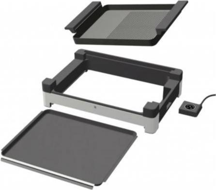 Productafbeelding WMF Tafelgrill Elektrische Elektrische Grill met Glazen Deksel Touchbediening Lono 2200W