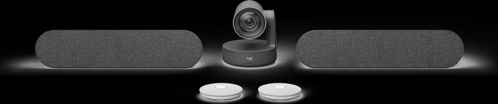 Produktbild Logitech Rally Plus Ultra-HD ConferenceCam - WHITE MICPOD - EMEA29-953