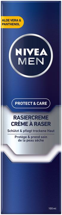Actual product image Nivea Men Protect & Care (100 ml, Shaving cream)
