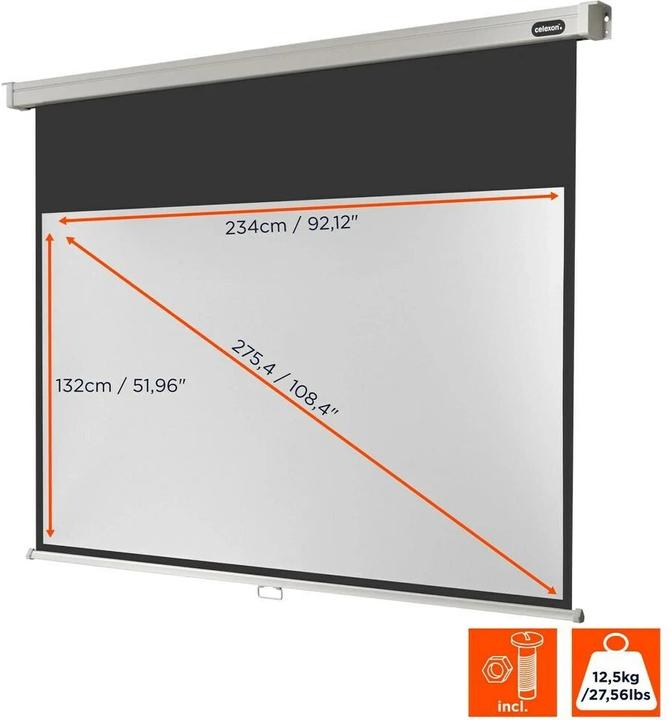 Actual product image Celexon Roller blind Professional Pro (105", 16:9)