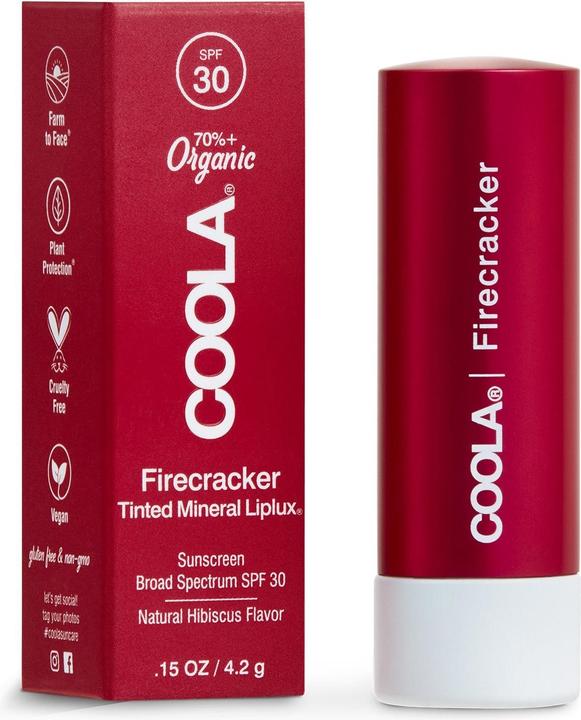 Coola Suncare Mineral Liplux Firecracker (Pflegestift, 4.40 ml)