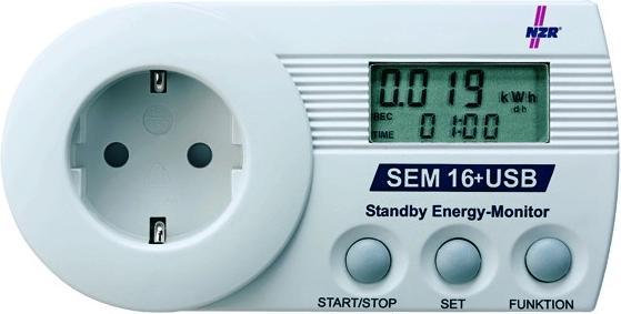 Image du produit NZR SEM16 Moniteur d'énergie en veille de haute précision 1x230V 08030301