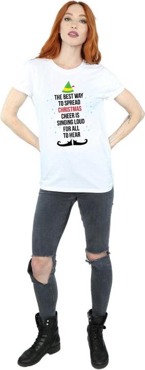 Image du produit Elf - T-shirt CHRISTMAS CHEER TEXT - Femme (L)