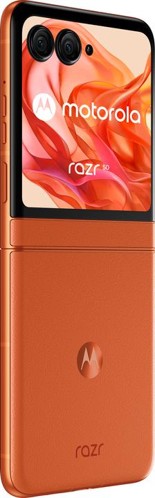 Immagine prodotto Motorola Razr 50 (256 GB, Arancione frizzante, 3.60", SIM + eSIM, 50 Mpx, 5G)