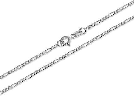 Produktbild Brilio Silver - Fine silver chain Figaro 42 cm 471 086 00168 04
