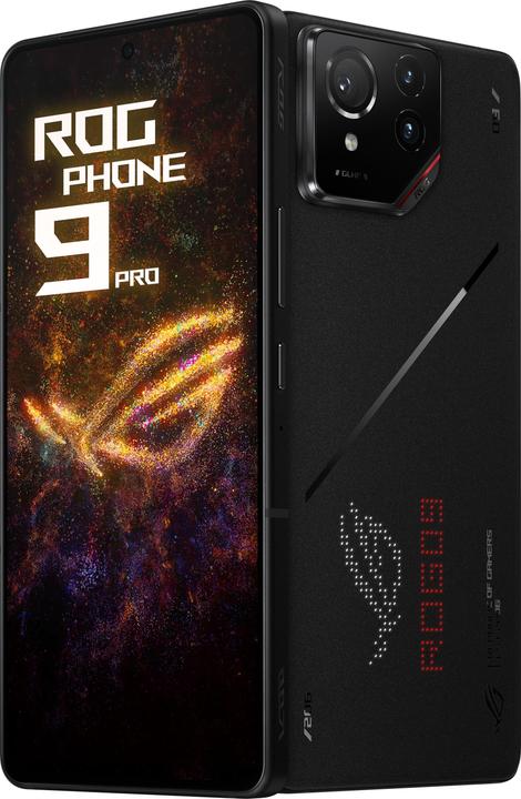 Produktbild ASUS ROG Phone 9 Pro (512 GB, Phantom Black, 6.78", Dual SIM, 50 Mpx, 5G)