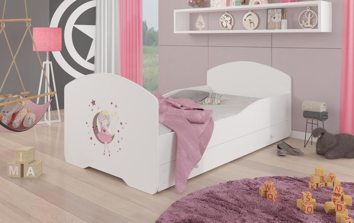 Immagine prodotto ADRK Furniture Letto con materasso e cassetto PEPE SLEEPING PRINCESS 140x70 (140 x 70 cm)