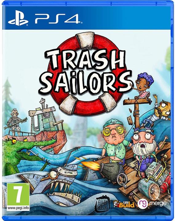 Actual product image Merge Games Trash Sailors (PS4, EN, FR)