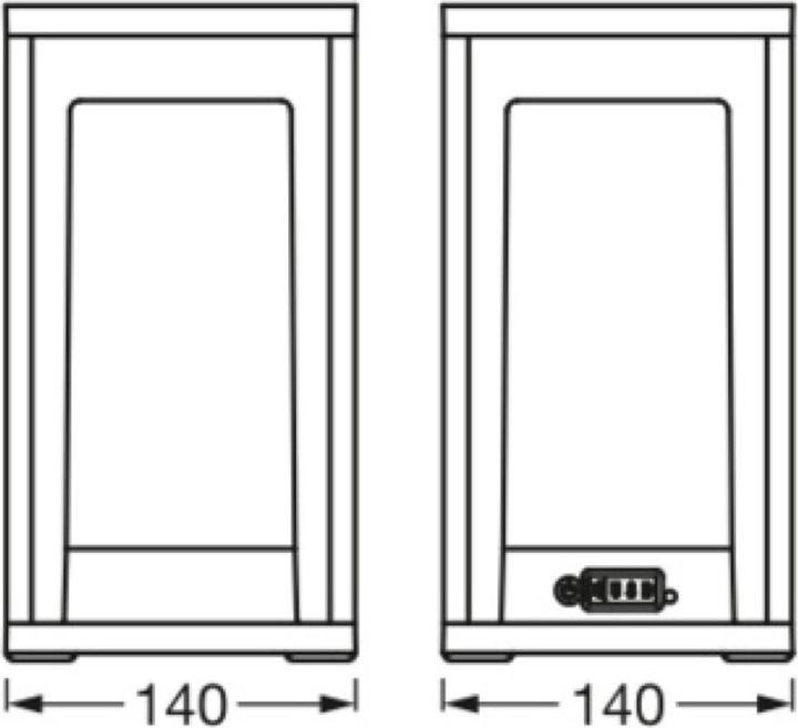 Produktbild Ledvance Smart+ Table Frame Maxi Multicolor (310 lm, IP44)