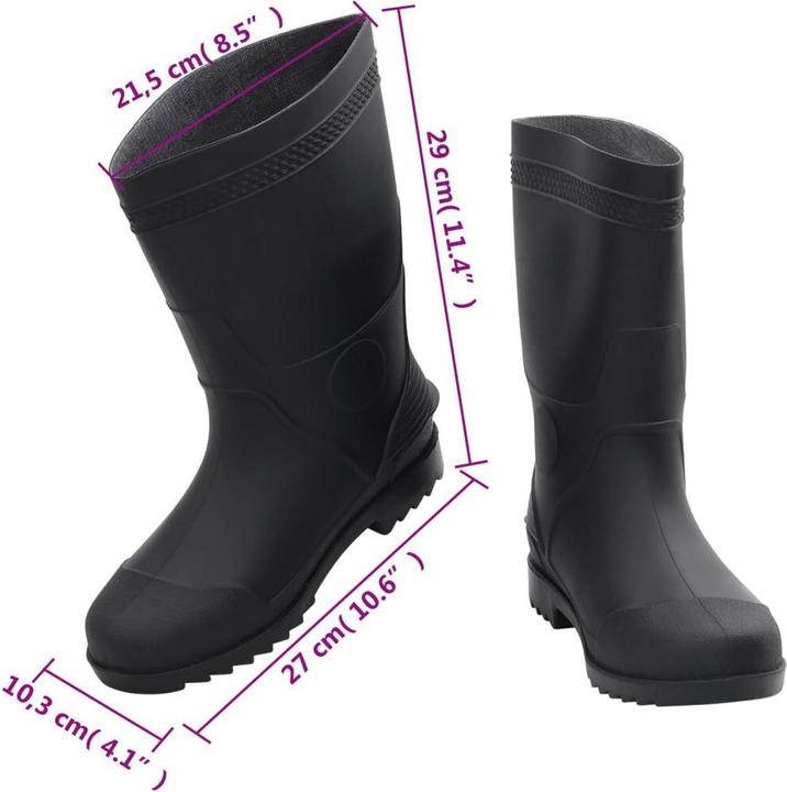 Image du produit VidaXL Bottes en caoutchouc (42)