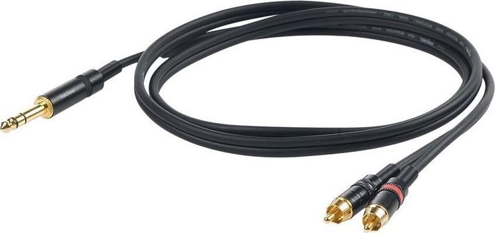 Immagine prodotto Proel Y-Mono (3 m, Cinch, Jack 6,3 mm)