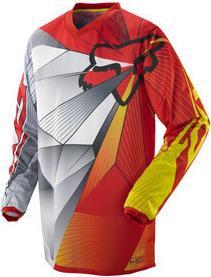 Fox Jersey Hc Radeon Red/Yellow (XL)