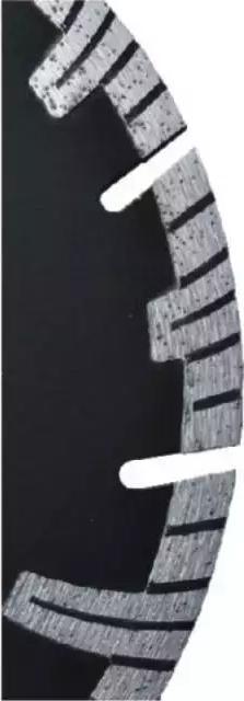 Actual product image Dedra Turbo-T diamond saw blade for cutting reinforced concrete 230 mm 25.4 mm H1197E