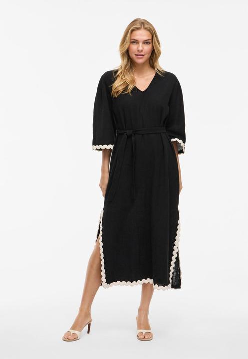 Produktbild Vila VIMANDA V-Ausschnitt Midikleid (38)