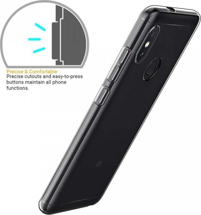 Produktbild Screenguard Xiaomi Redmi Note 5 Flexible TPU Clear Case (Xiaomi Redmi Note 5)